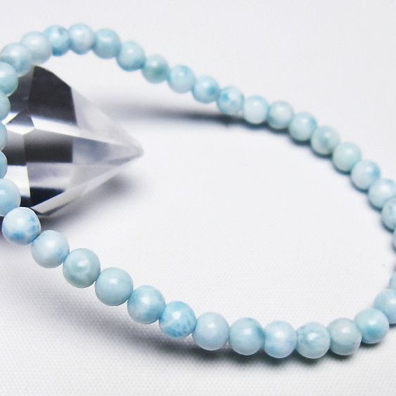 ラリマー ブレスレット 5mm [t54-5891]