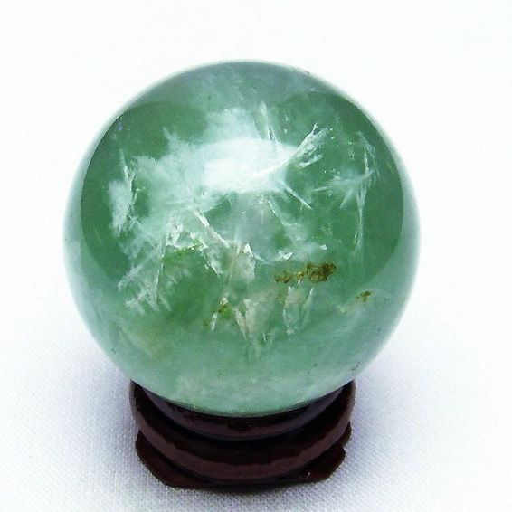 エンジェルフェザー フローライト 丸玉 37mm [T540-2099]