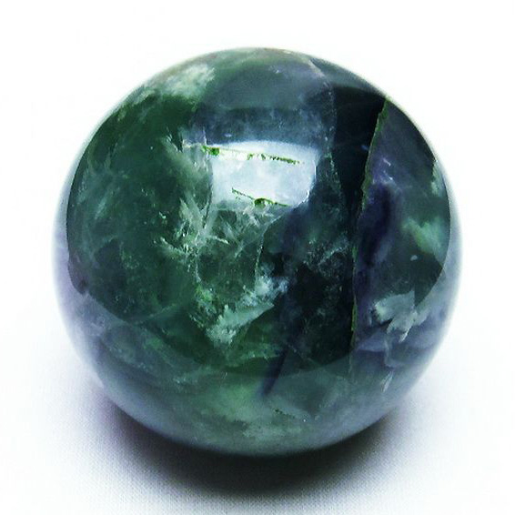 エンジェルフェザーフローライト ファントム入り   丸玉 65mm [T540-2134]