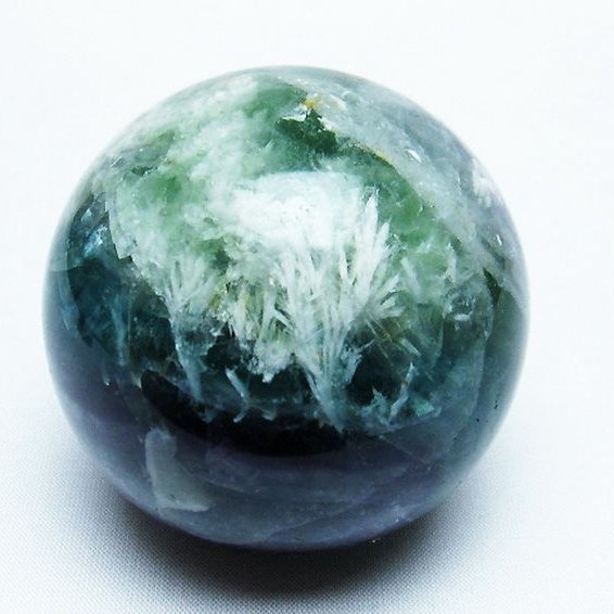 エンジェルフェザーフローライト ファントム入り   丸玉  69mm [T540-2272]