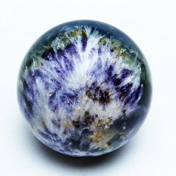 エンジェルフェザー フローライト 丸玉  76mm [T540-2292]