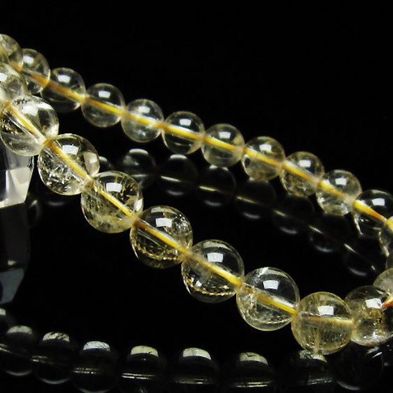 シトリン ブレスレット 8mm [t55-10179]