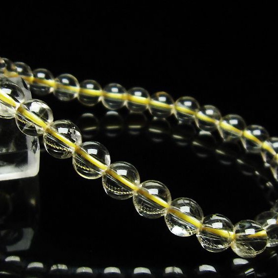 シトリン ブレスレット 6mm [T55-10228]