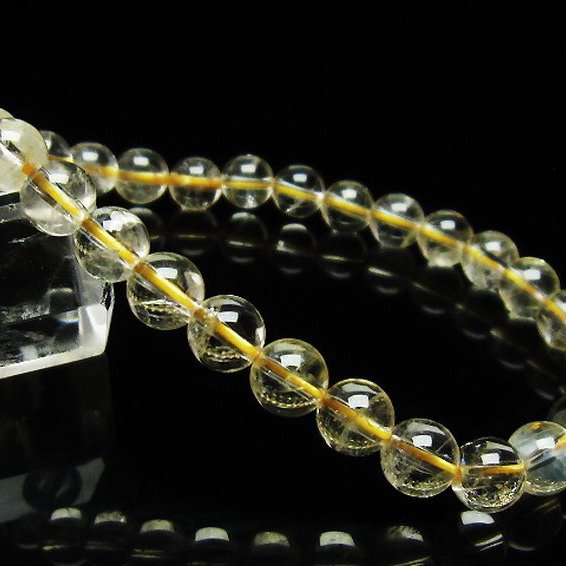シトリン ブレスレット 6mm [t55-10234]