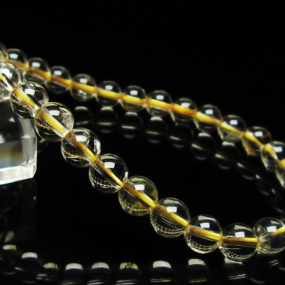 シトリン ブレスレット 6mm [T55-10261]