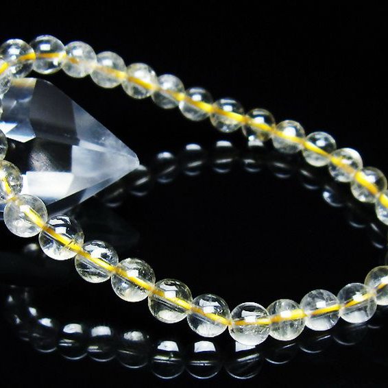 シトリン ブレスレット 6mm [t55-10511]