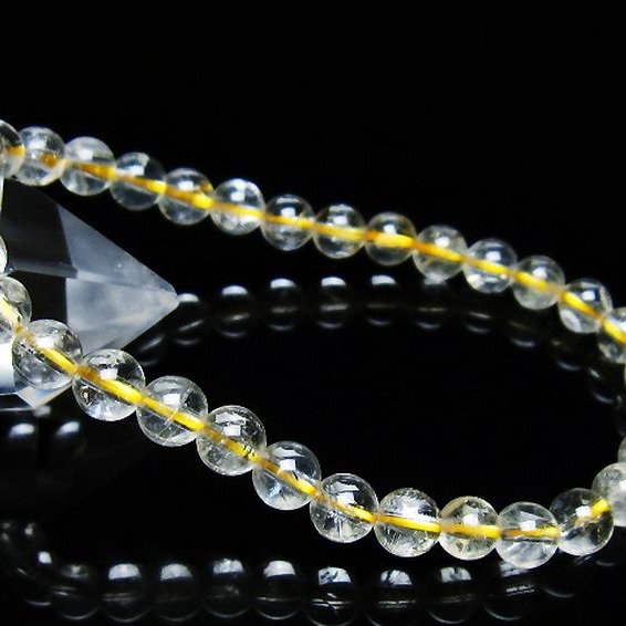 シトリン ブレスレット 6mm [t55-10539]