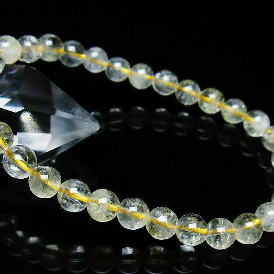 シトリン ブレスレット 6mm [T55-10565]