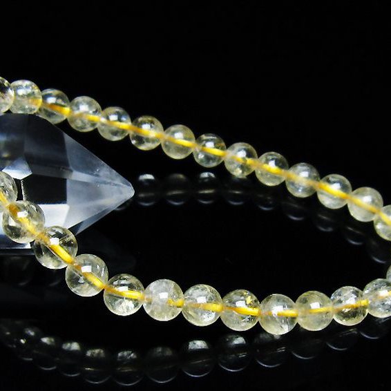 シトリン ブレスレット 6mm [t55-10567]