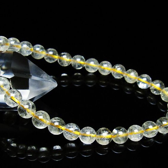 シトリン ブレスレット 6mm [t55-10568]