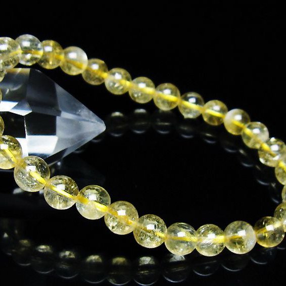 シトリン ブレスレット 7mm [t55-10573]