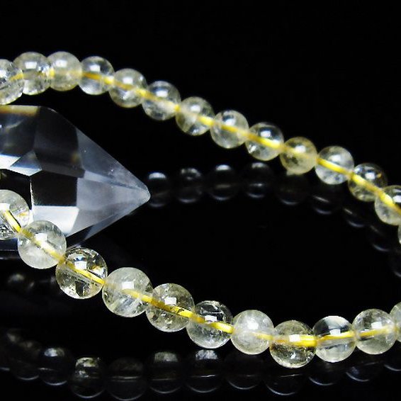 シトリン ブレスレット 6mm [T55-10575]