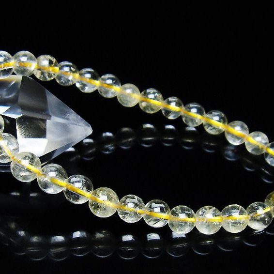 シトリン ブレスレット 6mm [t55-10600]