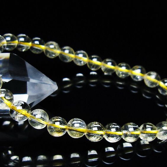 シトリン ブレスレット 6mm [t55-10638]