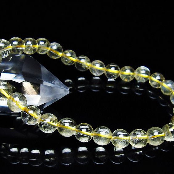 シトリン ブレスレット 6mm [T55-10652]