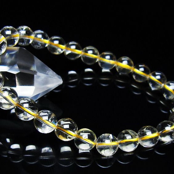 シトリン ブレスレット 8mm [T55-10664]