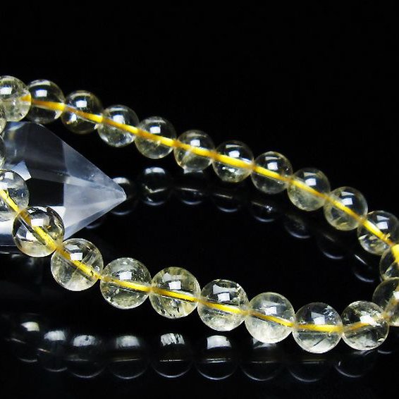 シトリン ブレスレット 8mm [T55-10668]