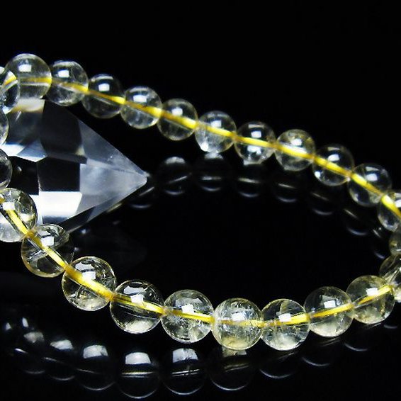 シトリン ブレスレット 8mm [t55-10672]