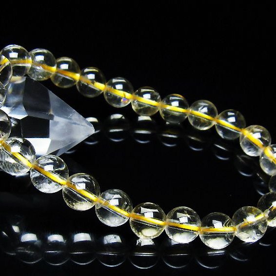 シトリン ブレスレット 8mm [T55-10675]