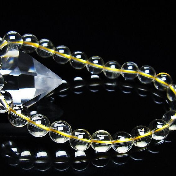 シトリン ブレスレット 8mm [T55-10679]