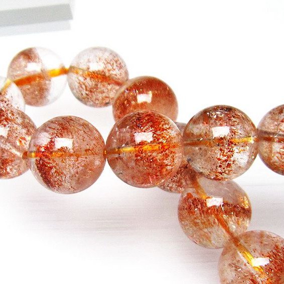 アフリカンストロベリークォーツ ブレスレット 13mm [T56-2657]