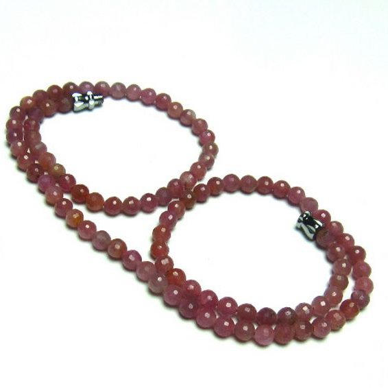 ルビー ネックレス 4mm [T561-1787]