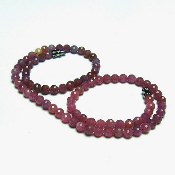 ルビー ネックレス 5mm [t561-1864]