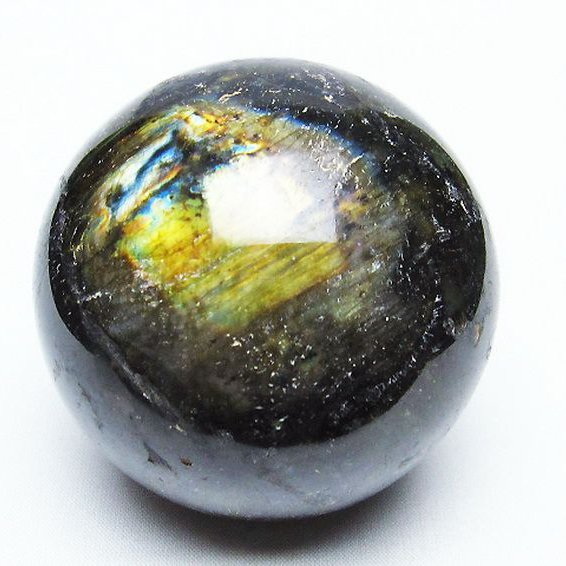 ラブラドライト 丸玉 74mm [T571-4478]