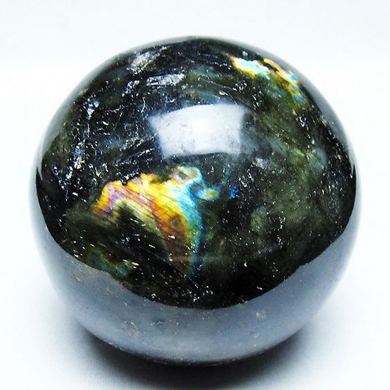 ラブラドライト 丸玉 82mm [T571-5007]