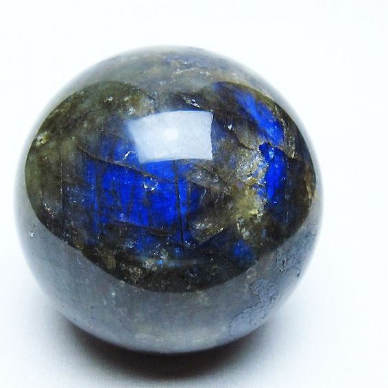 ラブラドライト 丸玉 62mm [t571-5246]