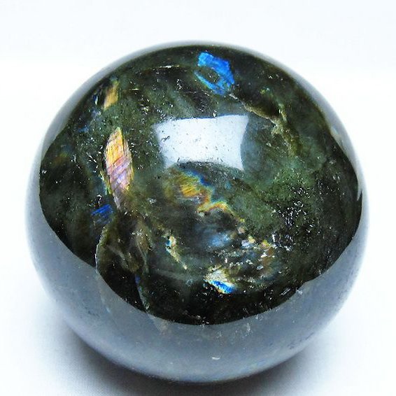 ラブラドライト 丸玉 84mm [t571-5418]