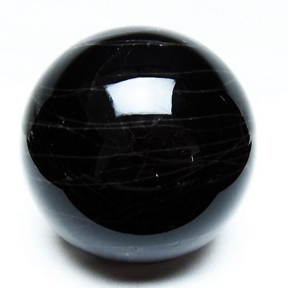モリオン　黒水晶　1.9キロ 1.9Kg モリオン 純天然 黒水晶 丸玉 115mm [t572-10782]