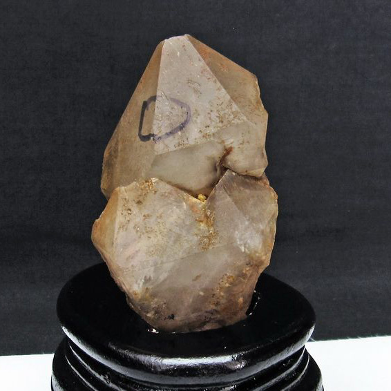 水入り アメジスト カテドラルライブラリー 水晶 原石[T573-4579]