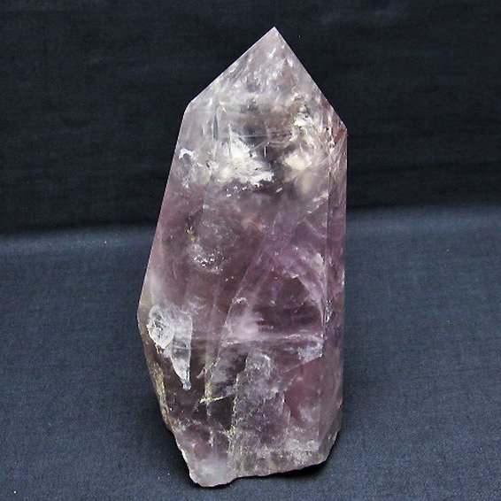 アメジスト六角柱 アメジスト 六角柱 アメシスト ポイント 原石 置物