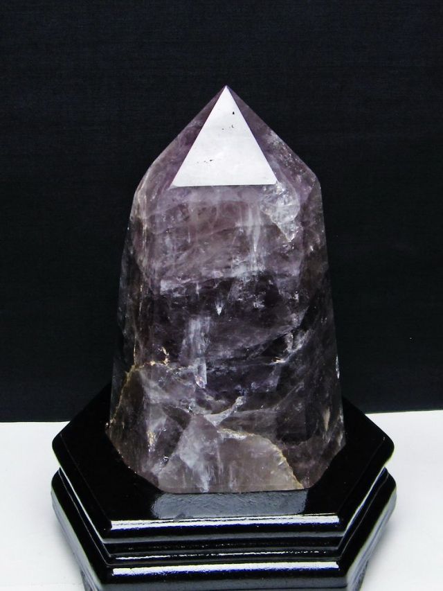 1.6Kg アメジスト 六角柱[T573-5216]