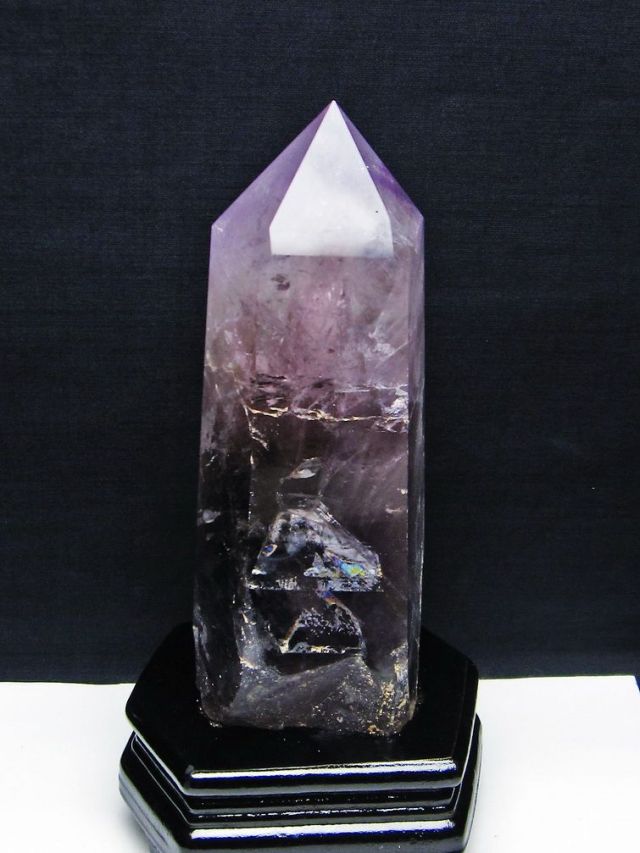 1.2Kg アメジストファントム 六角柱[T573-5257]