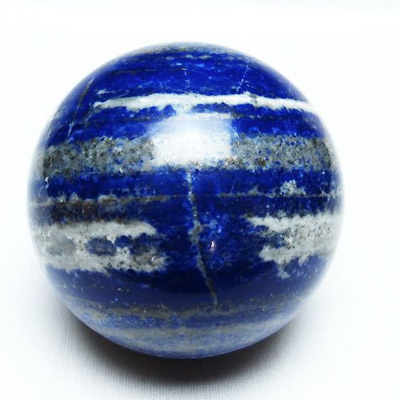 ラピスラズリ 丸玉 74mm [T574-3936]