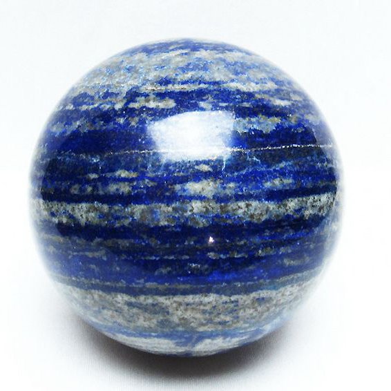 2.2Kg ラピスラズリ 丸玉 111mm [t574-4021]