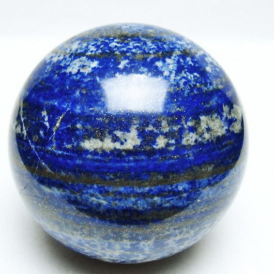 ラピスラズリ 丸玉 86mm [t574-4130]