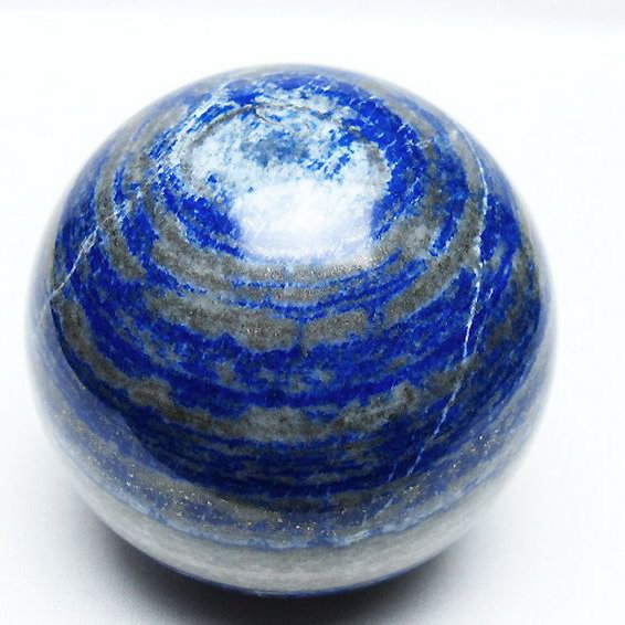 ラピスラズリ 丸玉 74mm [T574-4303]