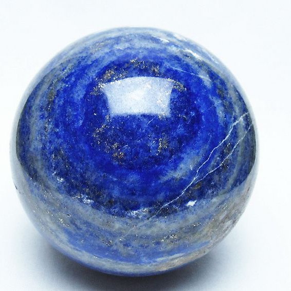 1Kg ラピスラズリ 丸玉 86mm [t574-4330]