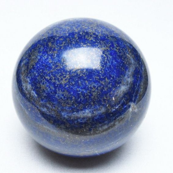 ラピスラズリ 丸玉 73mm [t574-4555]