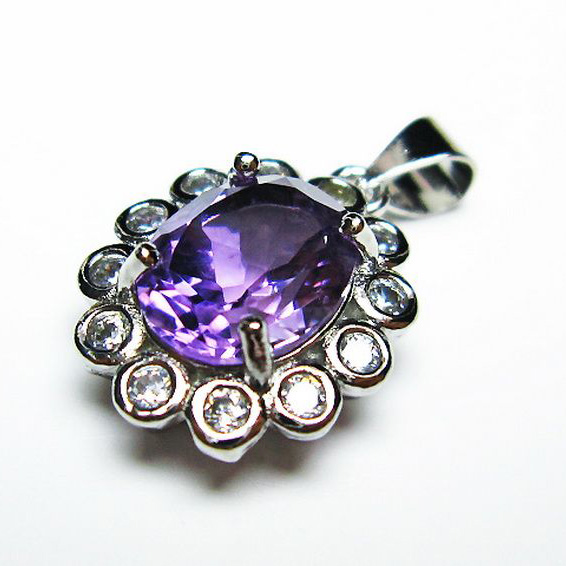 アメジスト ペンダント [T576-2099]