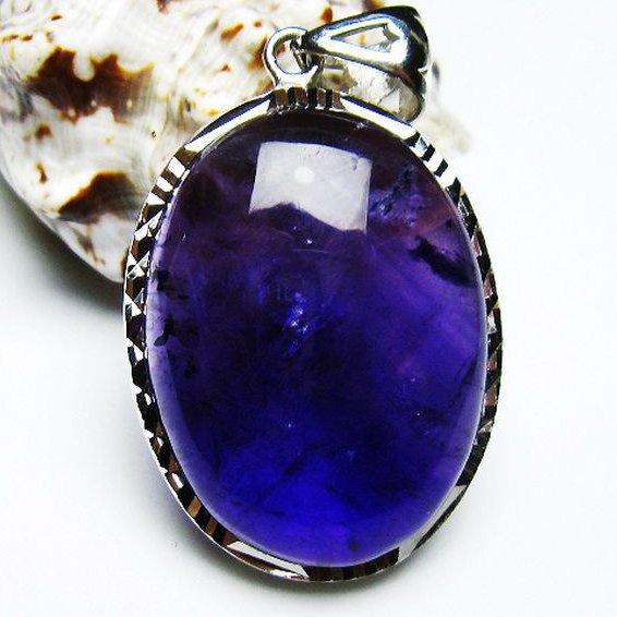 アメジスト ペンダント [T576-2379]