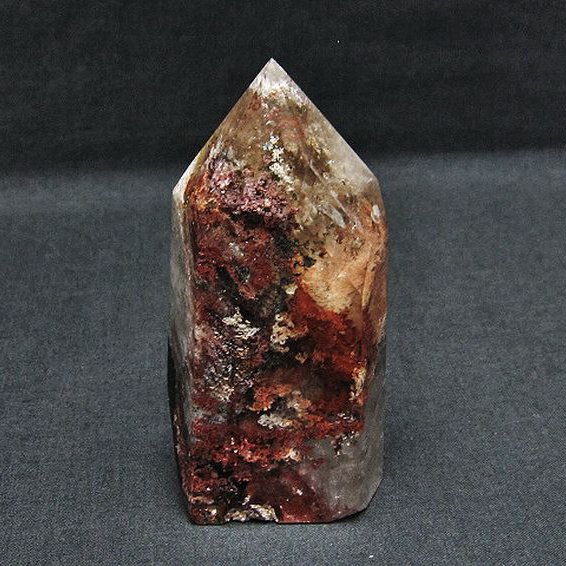 ガーデン水晶ファントム 六角柱[T577-4144]