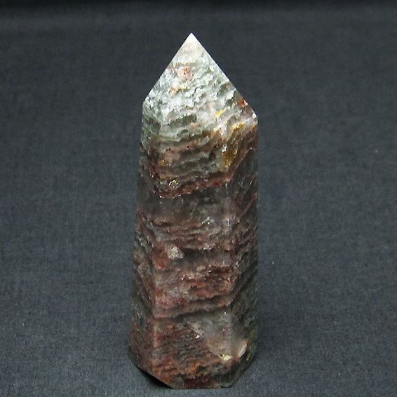 ガーデン水晶ファントム 六角柱[T577-4325]