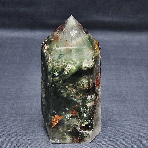 ガーデン水晶 六角柱[T577-4723]