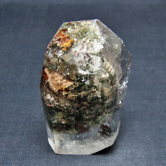 赤ガーデン水晶 原石 [t577-4904]