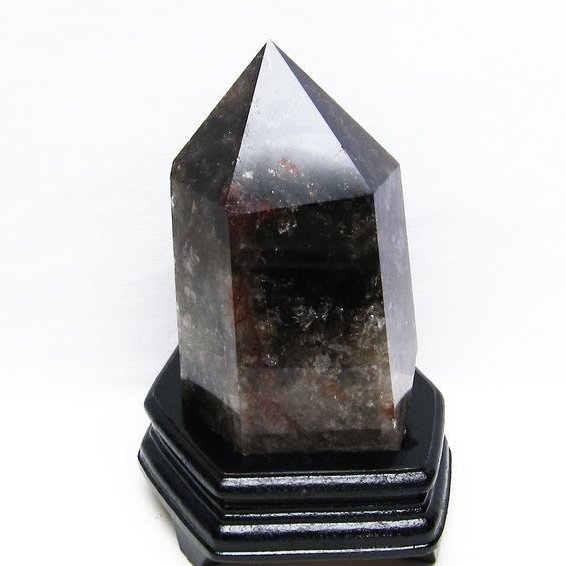 1.8Kg ライトニング水晶 六角柱 [t581-5602]