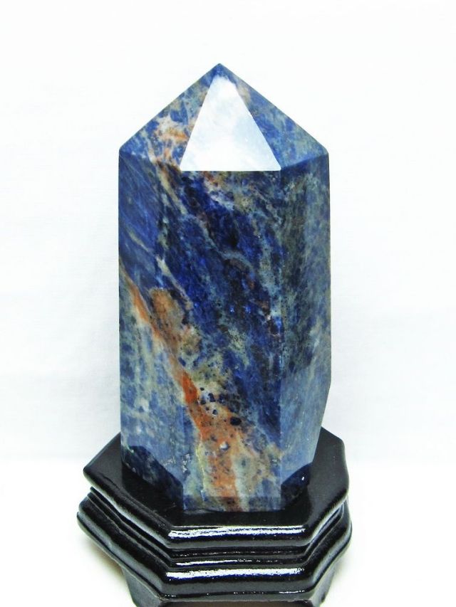 2.1Kg ソーダライト 六角柱 [t581-5762]